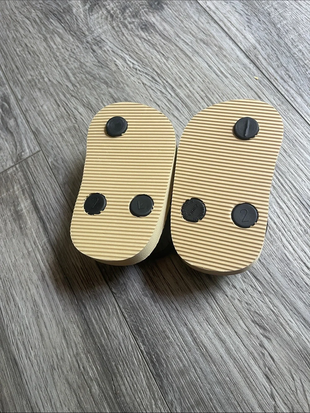 Old Navy Leopard Print Toddler Sandals with Black Straps 3-6 months